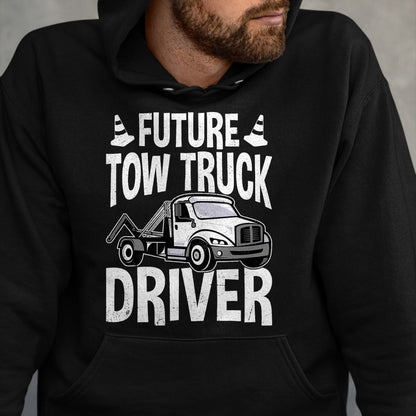 Best Truck Driver Life Shirt, Funny Trucker UnisexT-Shirt/Hoodie/Sweatshirt HLT00 - Tow Truck Driving Student - Future Tow Truck Driver Gifts T-Shirt