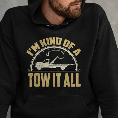 Best Truck Driver Life Shirt, Funny Trucker UnisexT-Shirt/Hoodie/Sweatshirt HLT00 - Tow Truck Driver Shirt Towing Quote Funny Tow Truck Gift T-Shirt