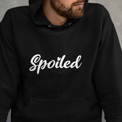 Best Wife Shirt, Wife and Husband Unisex T-Shirt/Hoodie/Sweatshirt HLT00 - Broke And Spoiled Matching Couples Funny T-Shirt (1)