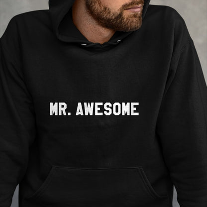 Best Wife Shirt, Wife and Husband Unisex T-Shirt/Hoodie/Sweatshirt HLT00 - Mr Awesome T-Shirt Funny Introduction Tee T-Shirt