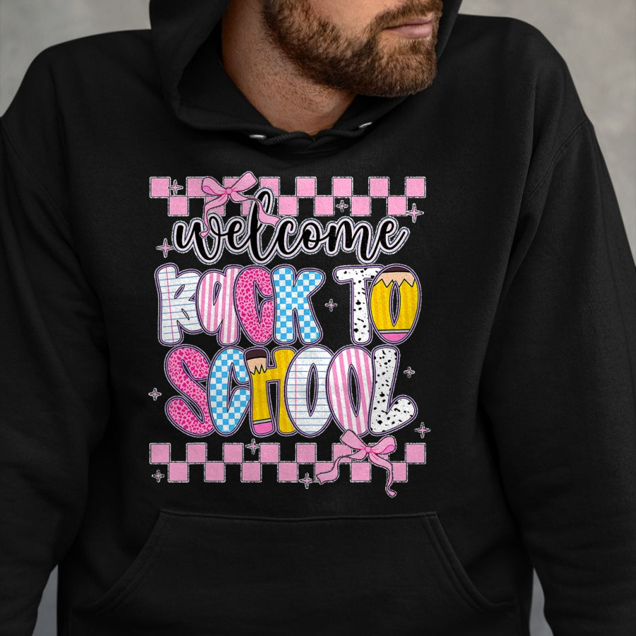 Best Student Shirt, Funny Back To School UnisexT-Shirt/Hoodie/Sweatshirt HLT00 - Welcome Back to School Happy First Day Teachers Students Kid T-Shirt