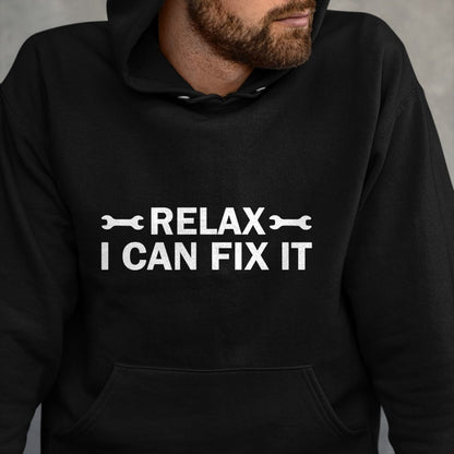 Best Mechanic Life Shirt, Funny Mechanic UnisexT-Shirt/Hoodie/Sweatshirt HLT00 - Humor Relax I Can Fix It Funny Mechanic Handyman T-Shirt T-Shirt
