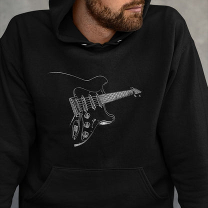Guitar Lover Shirt, Funny Guitar UnisexT-Shirt/Hoodie/Sweatshirt HLT00 - Electric Guitar T-Shirt