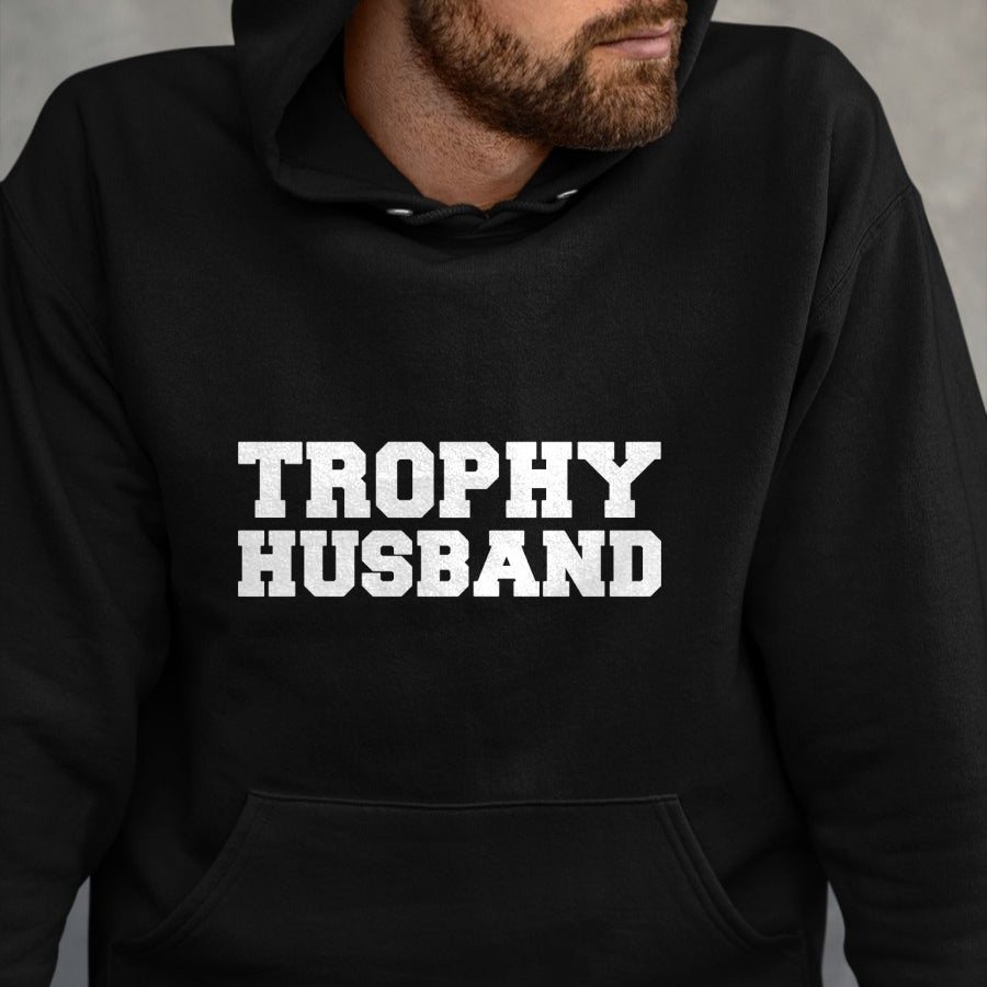 Best Wife Shirt, Wife and Husband Unisex T-Shirt/Hoodie/Sweatshirt HLT00 - Funny Trophy Husband Marriage Hubby Love Anniversary Gift Long Sleeve T-Shirt