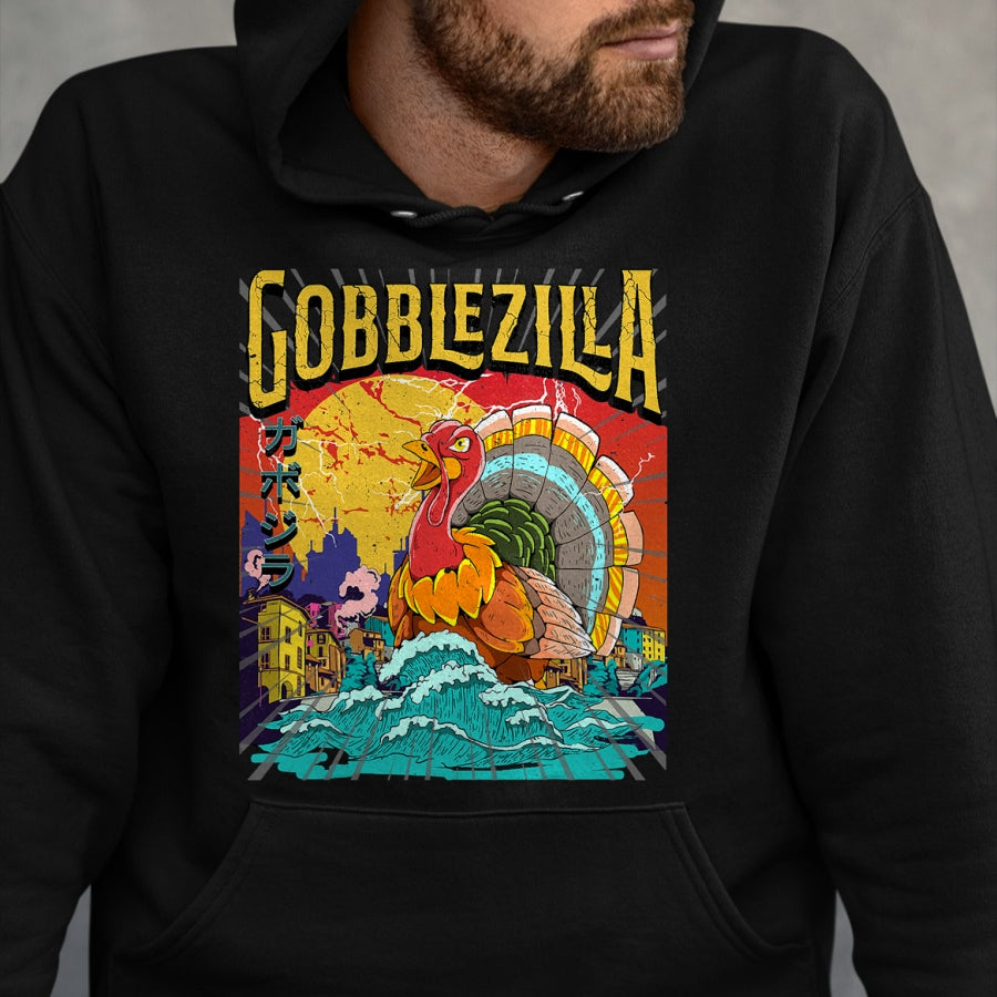 Best Thanksgiving Family Shirt , Funny Thanksgiving UnisexT-Shirt/Hoodie/Sweatshirt HLT00 - Turkey Day Thanksgiving Gobblezilla T-Shirt