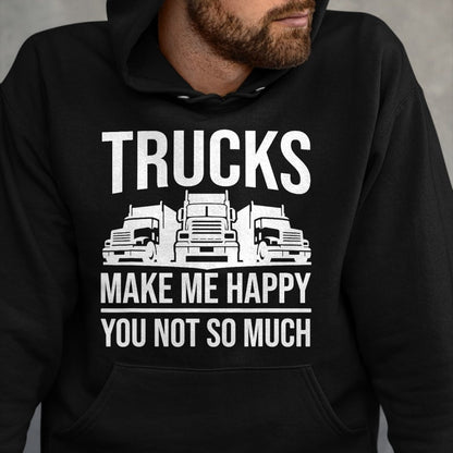 Best Truck Driver Life Shirt, Funny Trucker UnisexT-Shirt/Hoodie/Sweatshirt HLT00 - Truck Driver - Funny Big Trucking Trucker T-Shirt