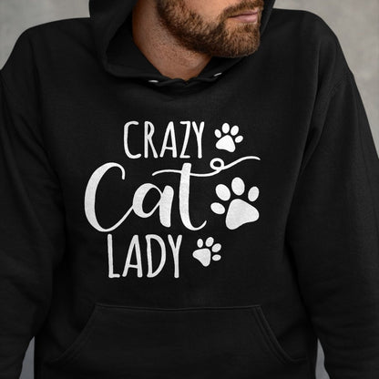 Cat Love Shirt, Funny Cat Lover Gift UnisexT-Shirt/Hoodie/Sweatshirt HLT00 - Crazy Cat Lady Funny Cat Meow for Men Women Love cat T-Shirt