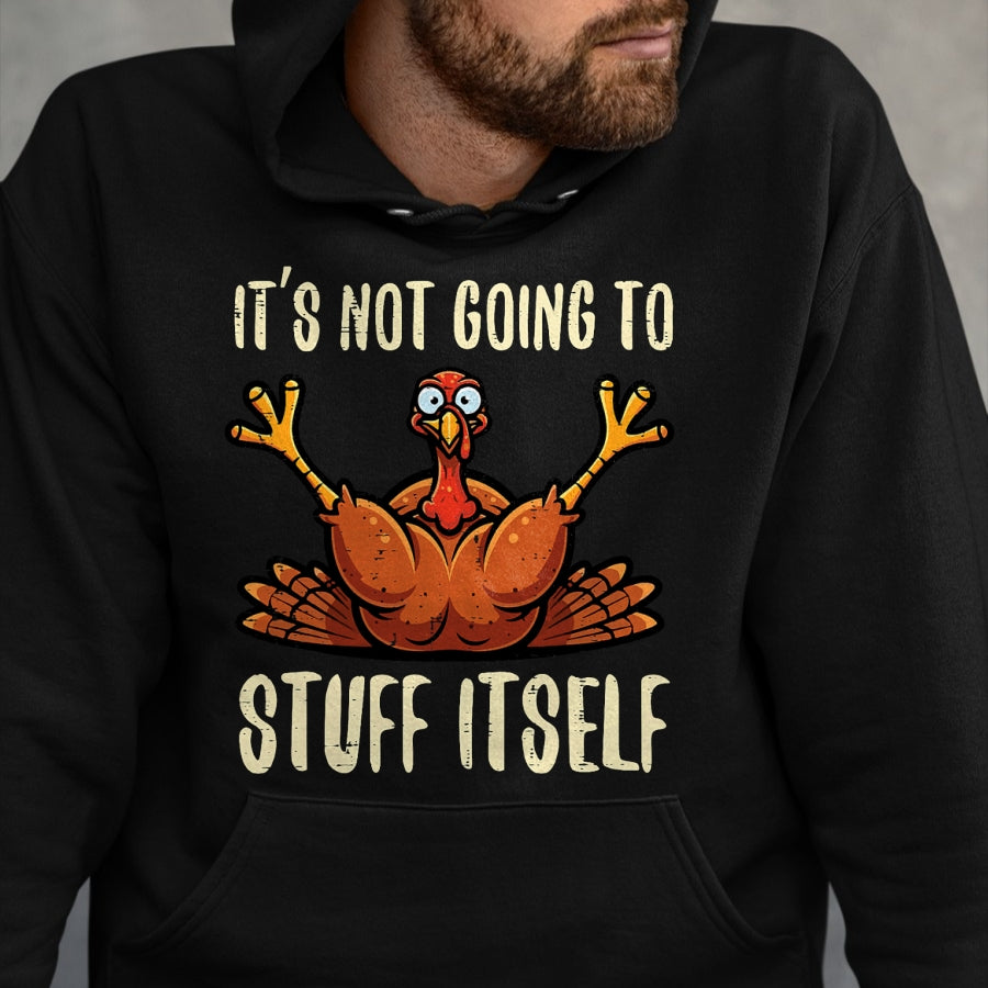 Best Thanksgiving Family Shirt , Funny Thanksgiving UnisexT-Shirt/Hoodie/Sweatshirt HLT00 - Turkey Split Not Going to Stuff Itself Thanksgiving Women T-Shirt