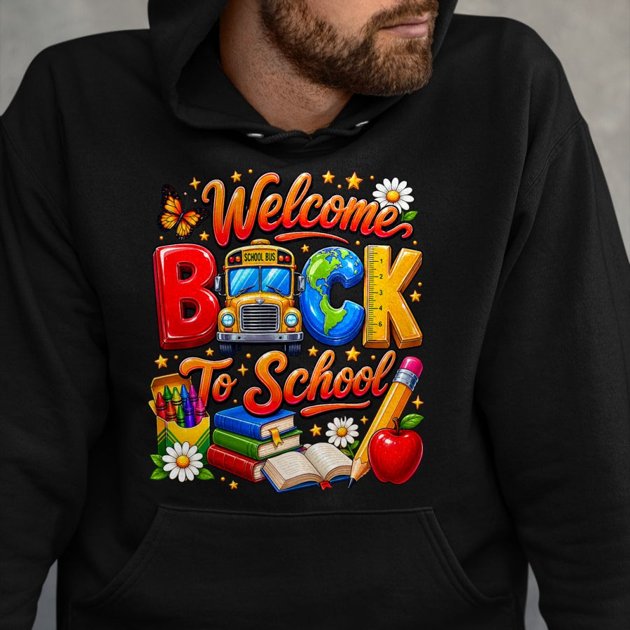 Best Student Shirt, Funny Back To School UnisexT-Shirt/Hoodie/Sweatshirt HLT00 - Welcome Back to School Students First Day of School Teachers T-Shirt