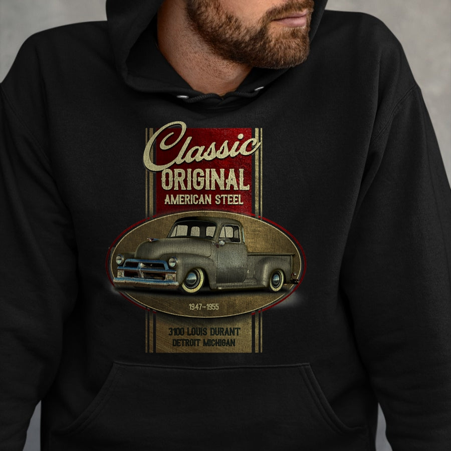 Best Thanksgiving Family Shirt , Funny Thanksgiving UnisexT-Shirt/Hoodie/Sweatshirt HLT00 - Vintage Classic Original American Old Pickup Truck 1940s Car T-Shirt