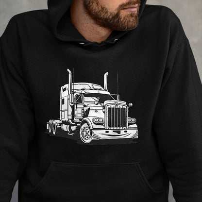 Best Truck Driver Life Shirt, Funny Trucker UnisexT-Shirt/Hoodie/Sweatshirt HLT00 - Semi Truck Driver T-Shirt