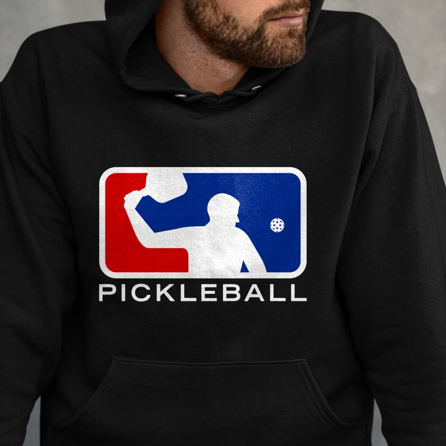 Funny Pickleball Shirt, Pickleball Lover Unisex T-Shirt/Hoodie/Sweatshirt HLT00 - Pickleball Long Sleeve T-Shirt Major Leagues