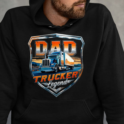 Best Truck Driver Life Shirt, Funny Trucker UnisexT-Shirt/Hoodie/Sweatshirt HLT00 - Semi Truck Driver Trucking T-Shirt (5)