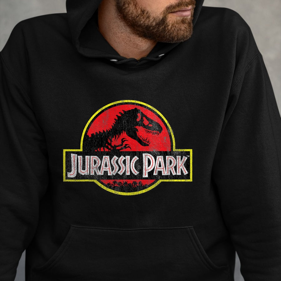 Best Dinosaur Lover Shirt, Funny Dinosaur UnisexT-Shirt/Hoodie/Sweatshirt HLT00 - Jurassic Park Distressed Original Park Logo T-Shirt Tee for Men and Women