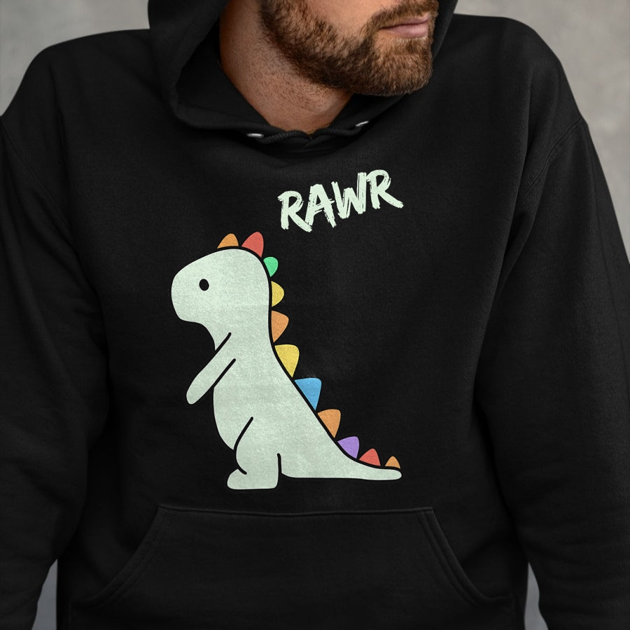 Best Dinosaur Lover Shirt, Funny Dinosaur UnisexT-Shirt/Hoodie/Sweatshirt HLT00 - Cute Dino Shirt Rawr Dinosaur Roaring Funny Kid Dino Cartoon T-Shirt