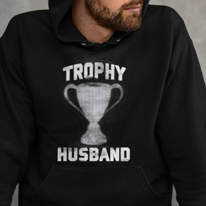 Best Wife Shirt, Wife and Husband Unisex T-Shirt/Hoodie/Sweatshirt HLT00 - Cool Vintage Style Trophy Husband Spouse T-Shirt Valentines T-Shirt