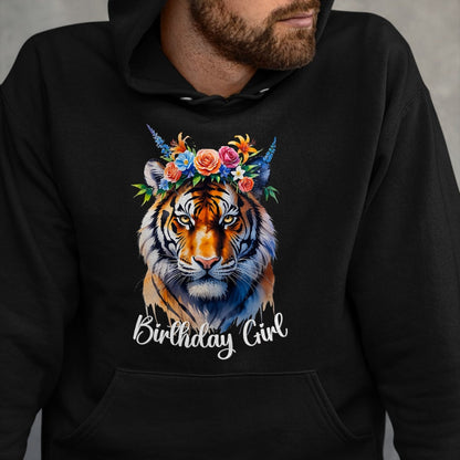 Cat Love Shirt, Funny Cat Lover Gift UnisexT-Shirt/Hoodie/Sweatshirt HLT00 - Tiger Birthday Girl Cute Zoo Themed Party Outfit Safari 6-12 T-Shirt