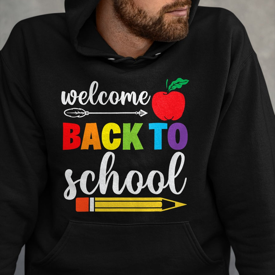 Best Student Shirt, Funny Back To School UnisexT-Shirt/Hoodie/Sweatshirt HLT00 - Welcome Back to School T-Shirt