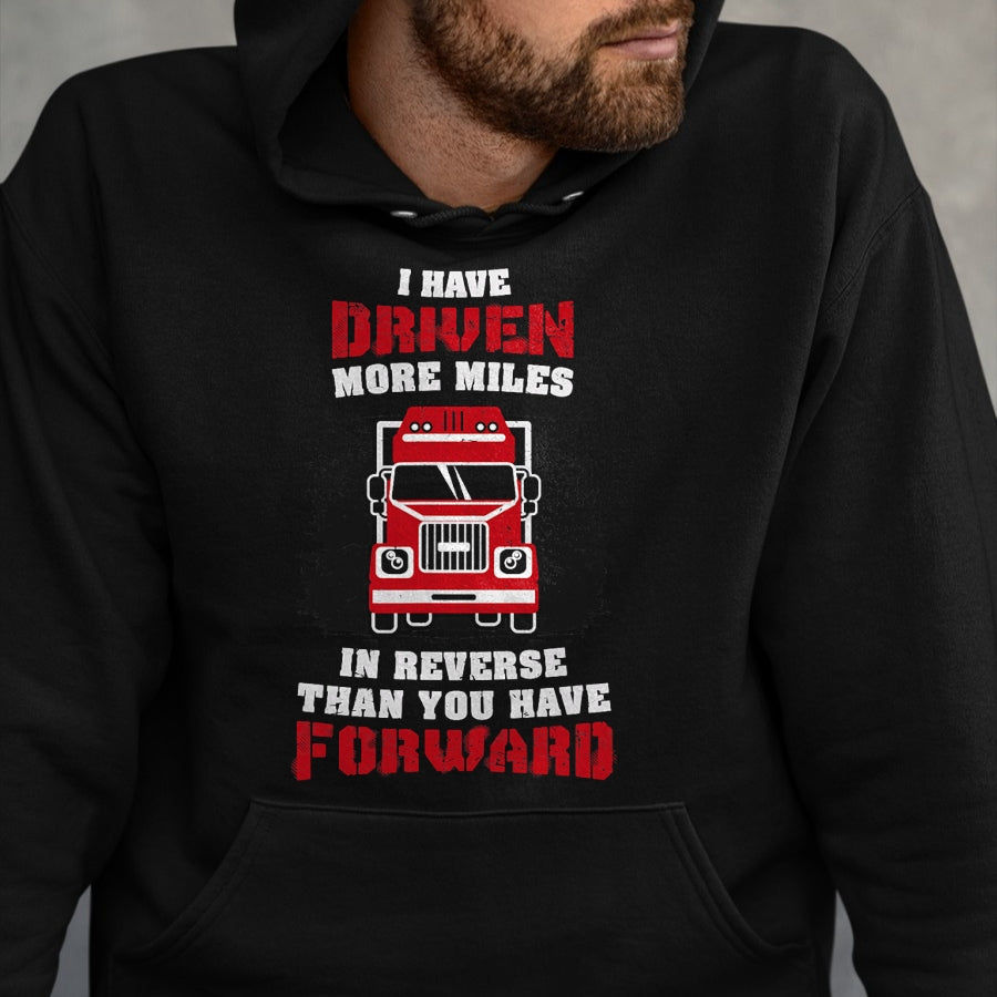 Best Truck Driver Life Shirt, Funny Trucker UnisexT-Shirt/Hoodie/Sweatshirt HLT00 - Truck Driver T-Shirt (2)