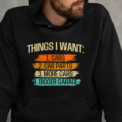 Best Mechanic Life Shirt, Funny Mechanic UnisexT-Shirt/Hoodie/Sweatshirt HLT00 - Things I Want - Car Parts Enthusiast Auto Mechanic Engine T-Shirt
