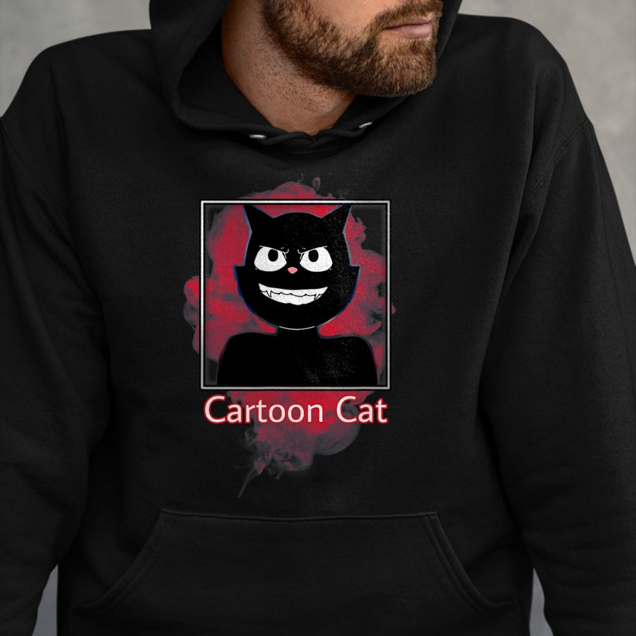 Cat Love Shirt, Funny Cat Lover Gift UnisexT-Shirt/Hoodie/Sweatshirt HLT00 - We All Love to Escape from Cartoon Cat, are You Afraid T-Shirt