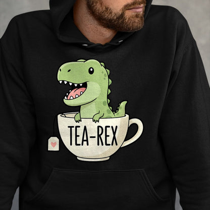 Best Dinosaur Lover Shirt, Funny Dinosaur UnisexT-Shirt/Hoodie/Sweatshirt HLT00 - Tea Rex Dinosaur Funny Cartoon T-Shirt