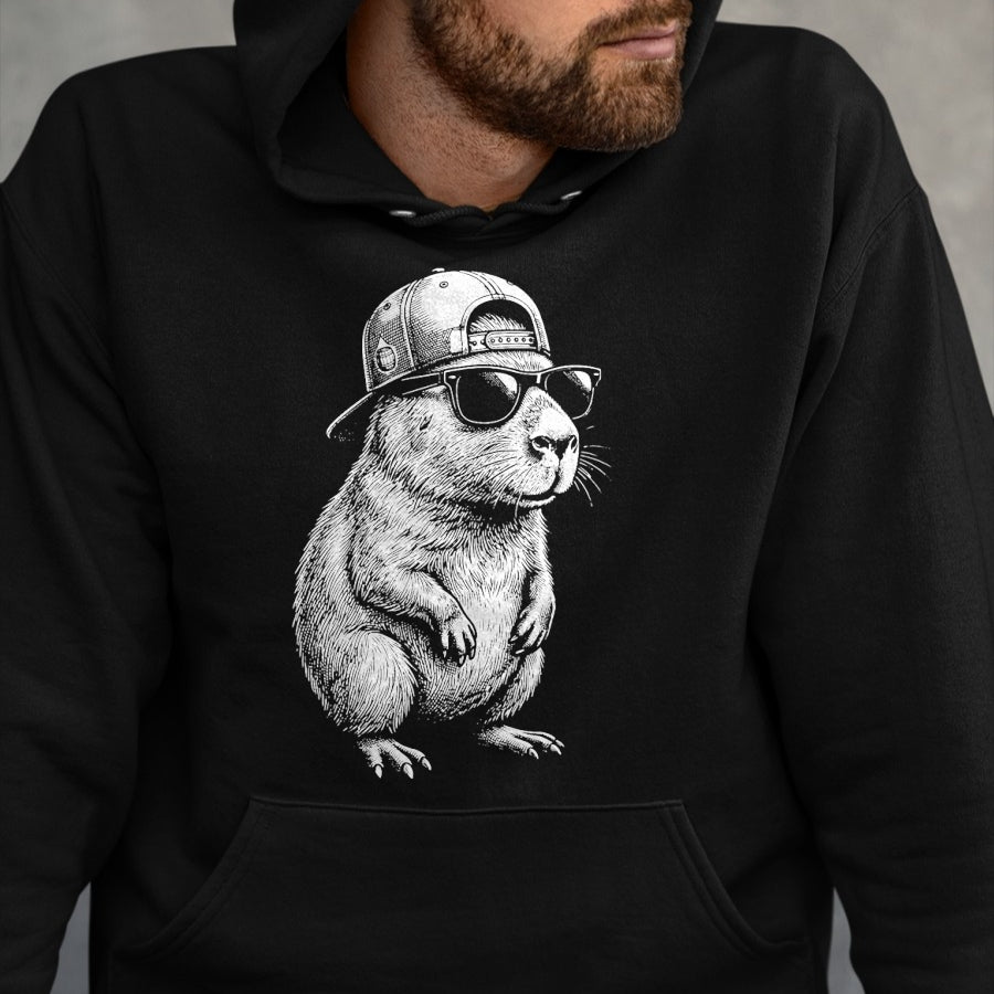 Cute Capybara Shirt, Funny Capybara Unisex T-Shirt/Hoodie/Sweatshirt HLT00 - Capybara Sunglasses Cool Boys Kids Capybara T-Shirt