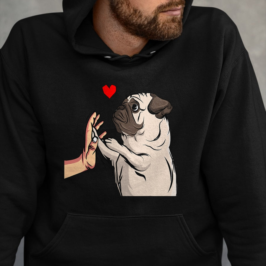 Dog Love Shirt, Dog Lover Gift T-Shirt/Hoodie/Sweatshirt HLT00 - Pug Love Funny Dog Lover Owner Girls Gift T-Shirt