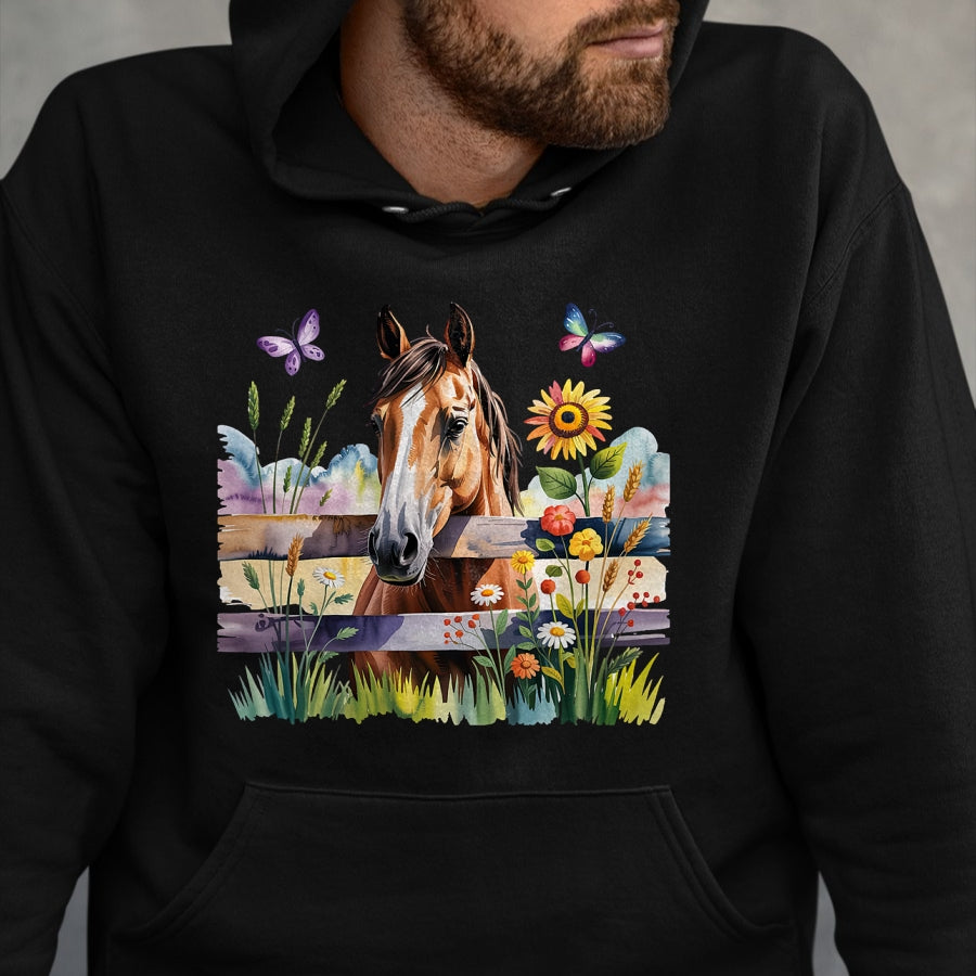 Best Horse Lover Shirt , Funny Horse UnisexT-Shirt/Hoodie/Sweatshirt HLT00 - Horse Riding Beautiful Horse Graphic T-Shirt