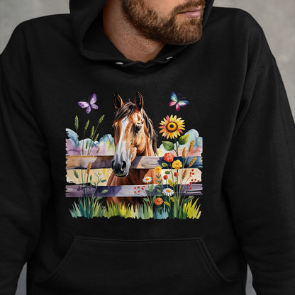Best Horse Lover Shirt , Funny Horse UnisexT-Shirt/Hoodie/Sweatshirt HLT00 - Horse Riding Beautiful Horse Graphic T-Shirt