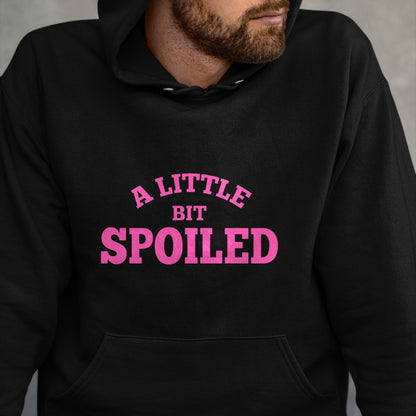 Best Wife Shirt, Wife and Husband Unisex T-Shirt/Hoodie/Sweatshirt HLT00 - Light Pink Womens Shirt A Little Bit Spoiled T-Shirt