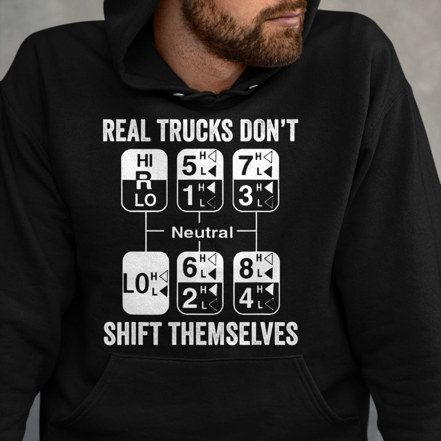 Best Truck Driver Life Shirt, Funny Trucker UnisexT-Shirt/Hoodie/Sweatshirt HLT00 - Trucker Semi Truck Driver T-Shirt