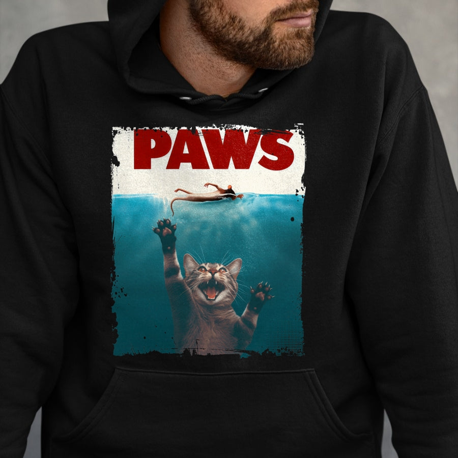 Cat Love Shirt, Funny Cat Lover Gift UnisexT-Shirt/Hoodie/Sweatshirt HLT00 - Paws Kitten Meow Parody Funny Cat Lover Gifts Cute Cat T-Shirt