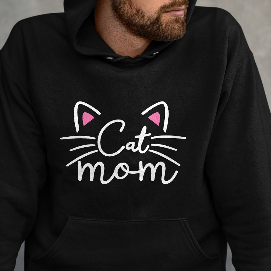 Cat Love Shirt, Funny Cat Lover Gift UnisexT-Shirt/Hoodie/Sweatshirt HLT00 - Cat Mom - I Love My Cat - Cat Mom Great Gift Idea - Classic T-Shirt