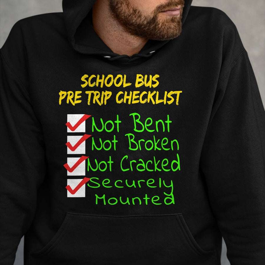 Best Truck Driver Life Shirt, Funny Trucker UnisexT-Shirt/Hoodie/Sweatshirt HLT00 - Novelty CDL School Bus Driver PreTrip Trucking T-Shirt