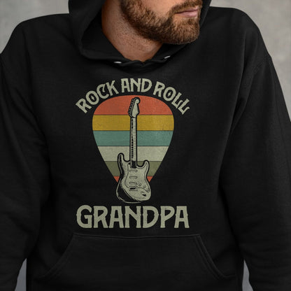 Best Grandpa Shirt, Proud Grandpa Unisex T-Shirt/Hoodie/Sweatshirt HLT00 - Guitarist Grandpa Fathers Day Shirts, Grandpa Guitar Player T-Shirt