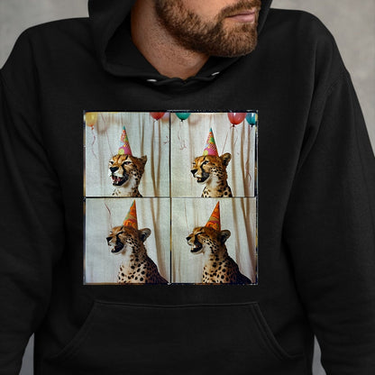 Cat Love Shirt, Funny Cat Lover Gift UnisexT-Shirt/Hoodie/Sweatshirt HLT00 - African Cheetah Lover Colorful Safari Animal Birthday T-Shirt