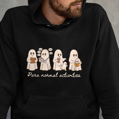 Best Teacher Shirt, Funny Teacher UnisexT-Shirt/Hoodie/Sweatshirt HLT00 - para Normal Activities SPED Teachers Ghost Fall Halloween T-Shirt (3)