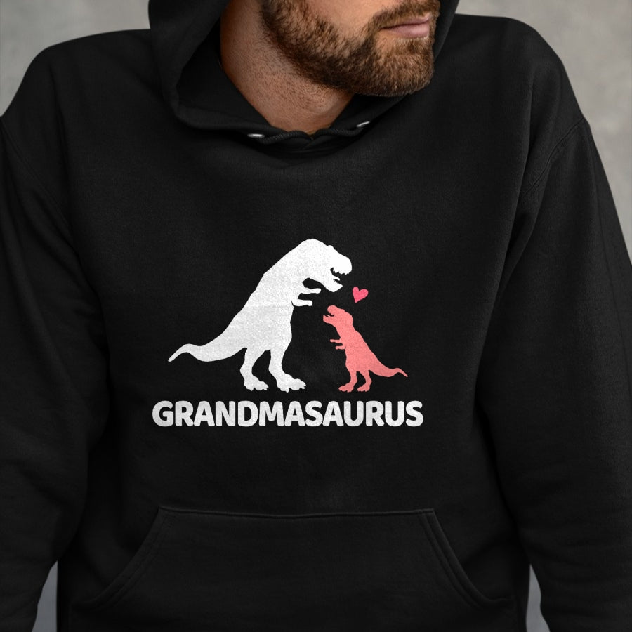 Best Grandma Shirt, Proud Grandma Unisex T-Shirt/Hoodie/Sweatshirt HLT00 - Grandmasaurus grandma dinosaur T-Shirt