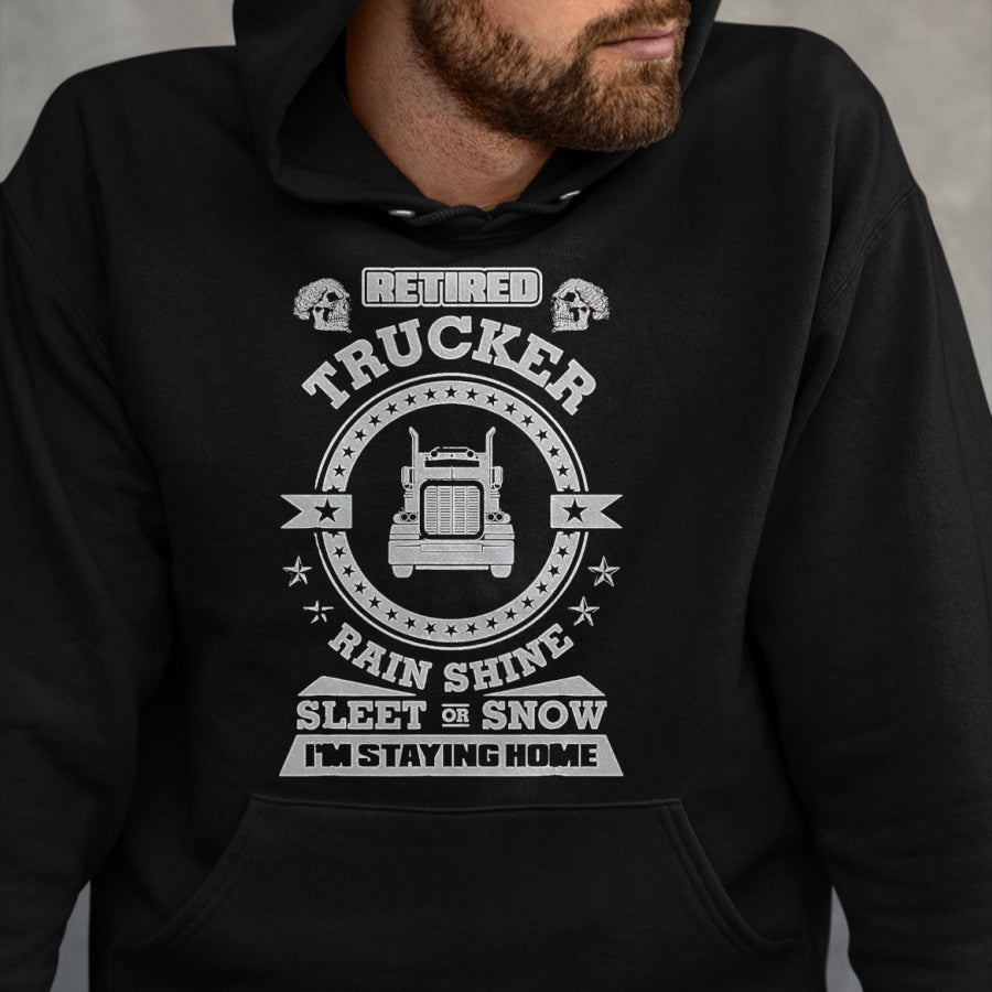 Best Truck Driver Life Shirt, Funny Trucker UnisexT-Shirt/Hoodie/Sweatshirt HLT00 - Retired Trucker Shirts Funny Truck Driver Clothing T-Shirt