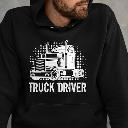 Best Truck Driver Life Shirt, Funny Trucker UnisexT-Shirt/Hoodie/Sweatshirt HLT00 - Truck Driver T-Shirt (7)