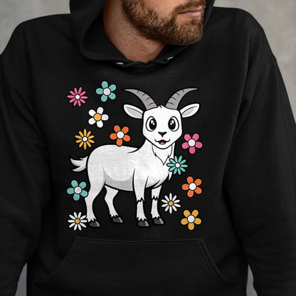 Best Farmer Life Shirt, Funny Farmer UnisexT-Shirt/Hoodie/Sweatshirt HLT00 - Cute Goat Lover Groovy Kawaii Goat Farmer Women Girls Kids T-Shirt