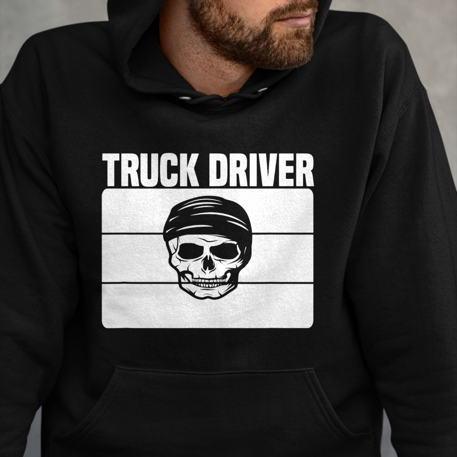 Best Truck Driver Life Shirt, Funny Trucker UnisexT-Shirt/Hoodie/Sweatshirt HLT00 - Truck Driver T-Shirt (5)