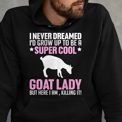 Best Farmer Life Shirt, Funny Farmer UnisexT-Shirt/Hoodie/Sweatshirt HLT00 - Cute Goat Art For Women Girls Kids Goat Lover Farm Whisperer T-Shirt
