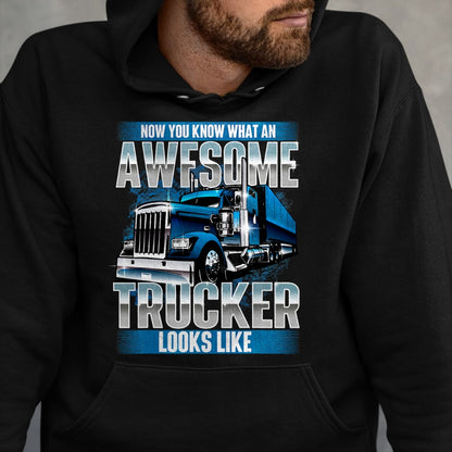 Best Truck Driver Life Shirt, Funny Trucker UnisexT-Shirt/Hoodie/Sweatshirt HLT00 - Awesome Trucker - Semi Truck Driver Trucking Big Rig Trucker T-Shirt