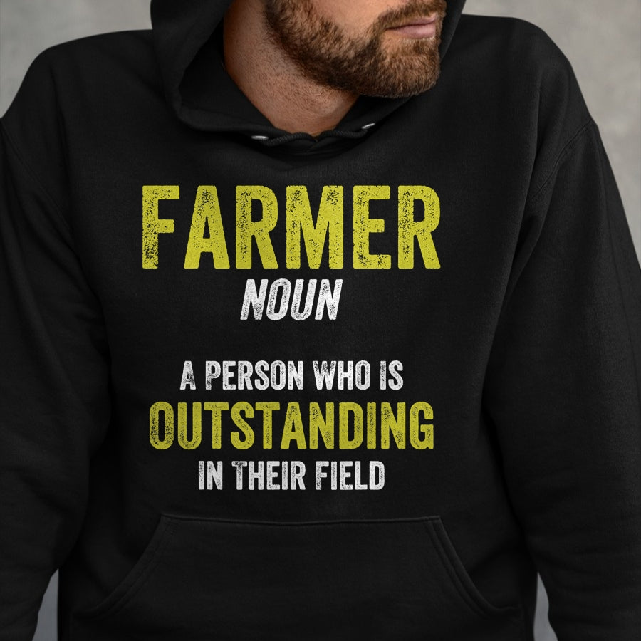 Best Farmer Life Shirt, Funny Farmer UnisexT-Shirt/Hoodie/Sweatshirt HLT00 - Farmer Outstanding In Their Field Farming Gift For Farmers T-Shirt