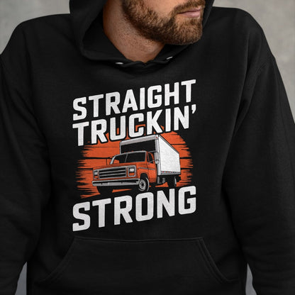 Best Truck Driver Life Shirt, Funny Trucker UnisexT-Shirt/Hoodie/Sweatshirt HLT00 - Box Truck Driving Truck Driver Proud Trucker T-Shirt (2)