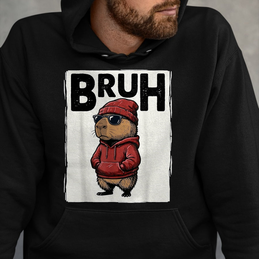 Cute Capybara Shirt, Funny Capybara Unisex T-Shirt/Hoodie/Sweatshirt HLT00 - Cool Bruh Capybara Men Women Kids Teens Funny Capybara T-Shirt, Youth, Sapphire Blue, Medium