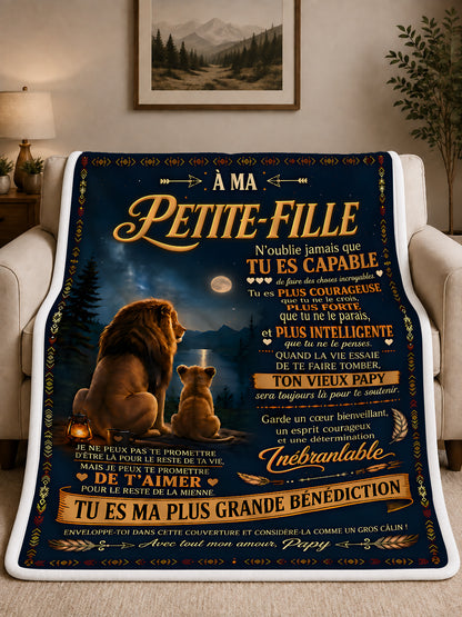 Cadeau Spécial Pour Ta Petite-Fille – Couverture - De Papi FULL (SKU2610-377)