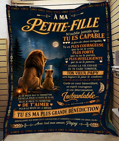 Cadeau Spécial Pour Ta Petite-Fille – Couverture - De Papi FULL (SKU2610-377)